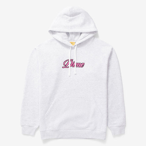 Pixel Cursive Hoodie | DIMEFA2419ASH