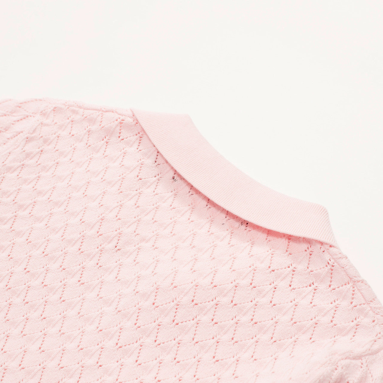 Wmns Ada Knit Long Sleeve Polo | 2411032