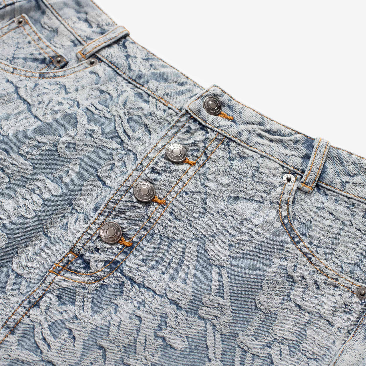 Wmns Settle Macrame Denim Skirt | 2411120