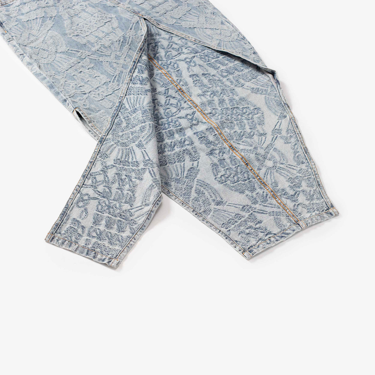 Wmns Settle Macrame Denim Skirt | 2411120