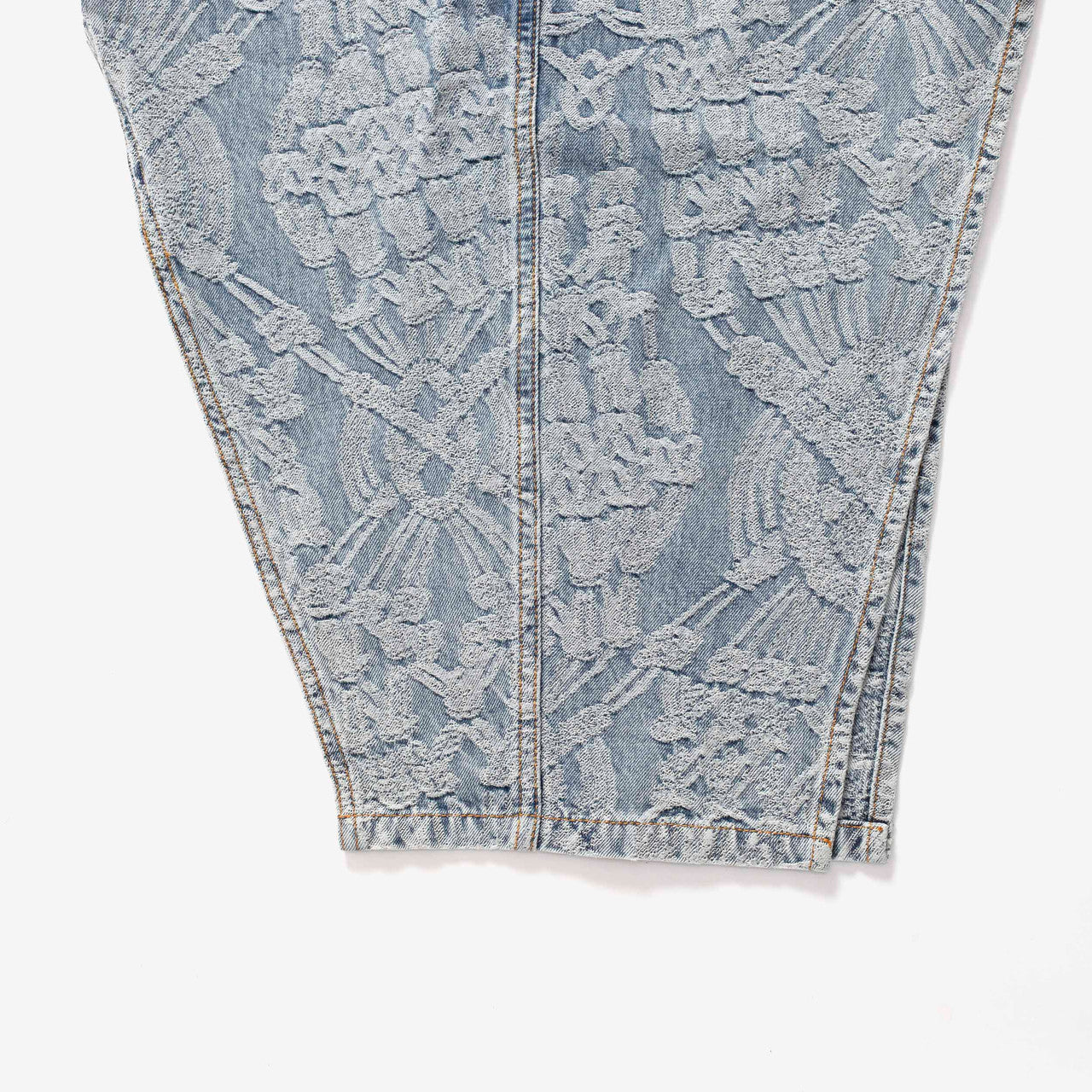 Wmns Settle Macrame Denim Skirt | 2411120