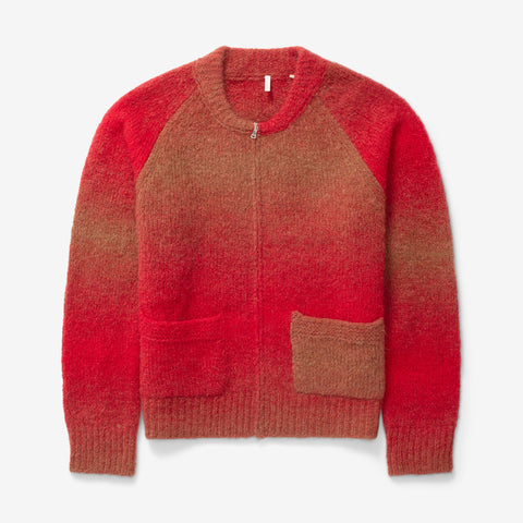 Ombre Zip Cardigan | 3052-500
