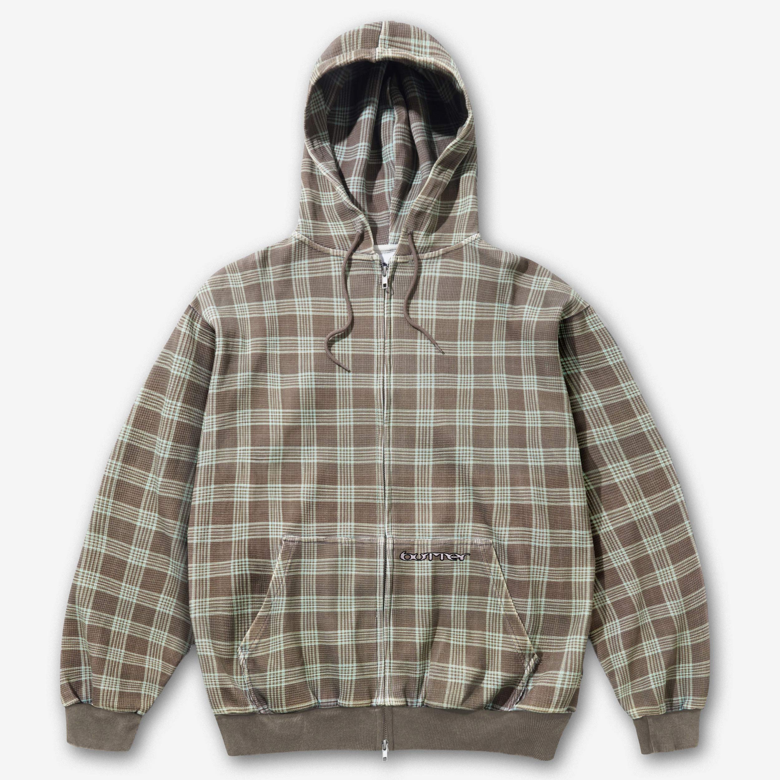 Waffle Zip-Thru Hood