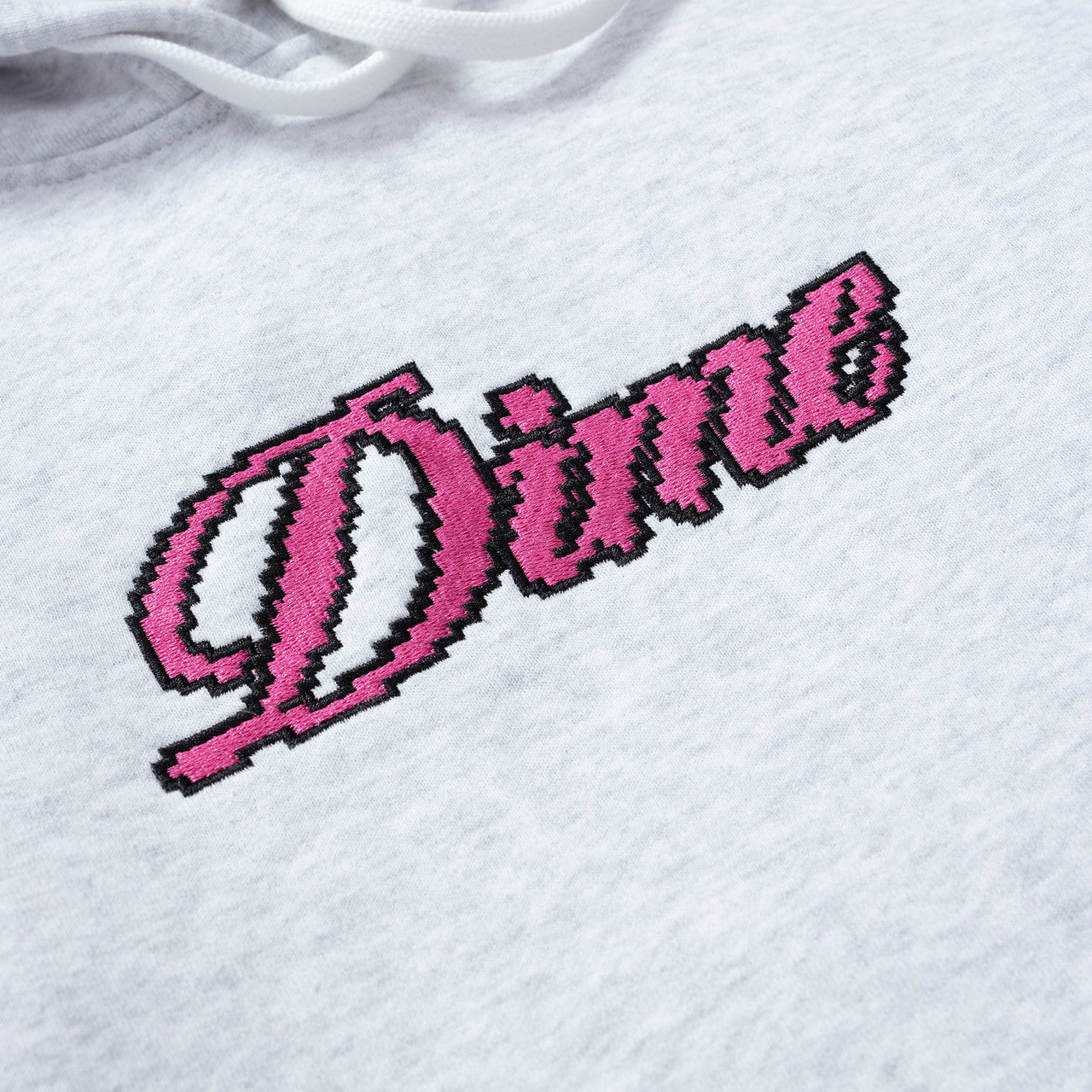Pixel Cursive Hoodie | DIMEFA2419ASH