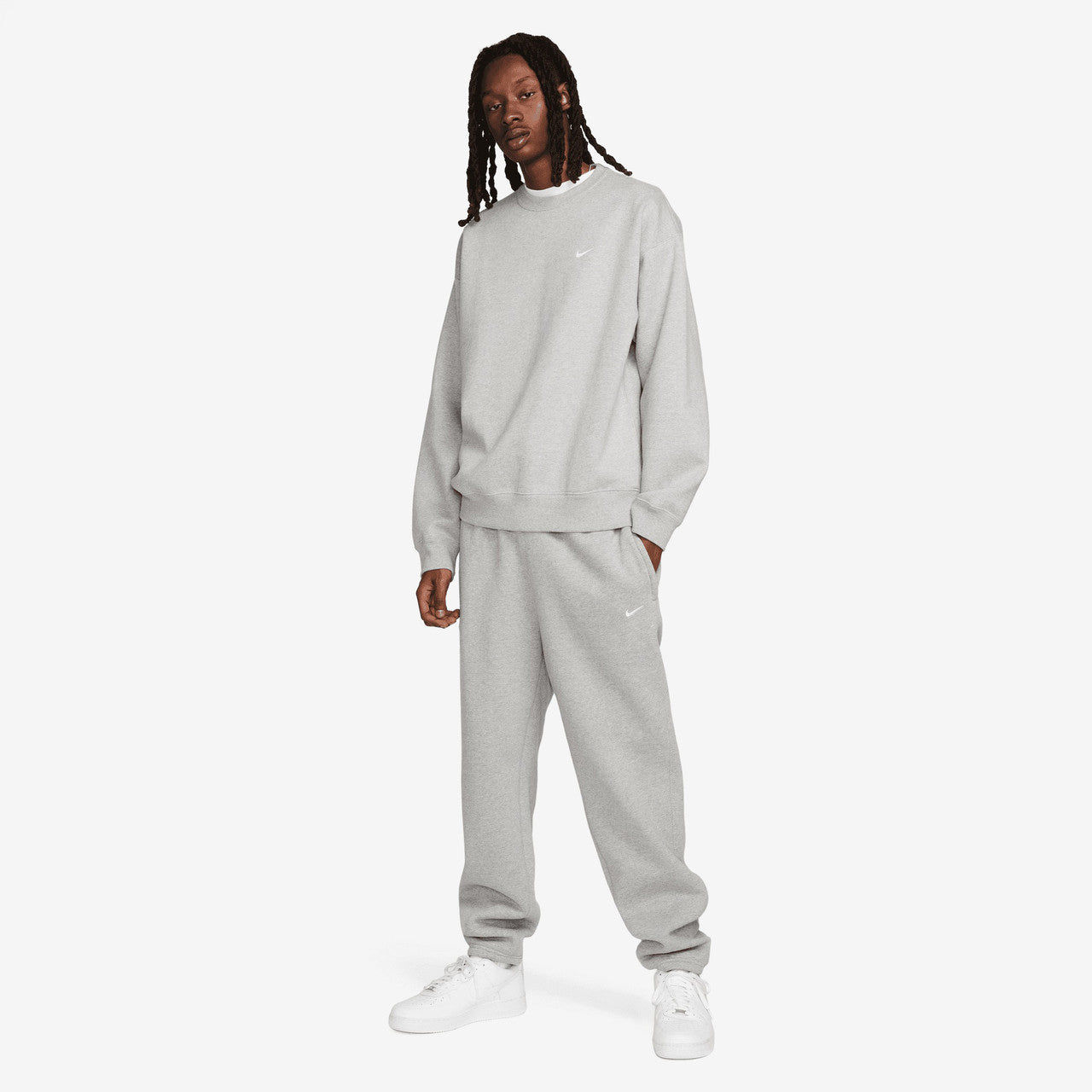 Solo Swoosh Fleece Crew | DX1361-063