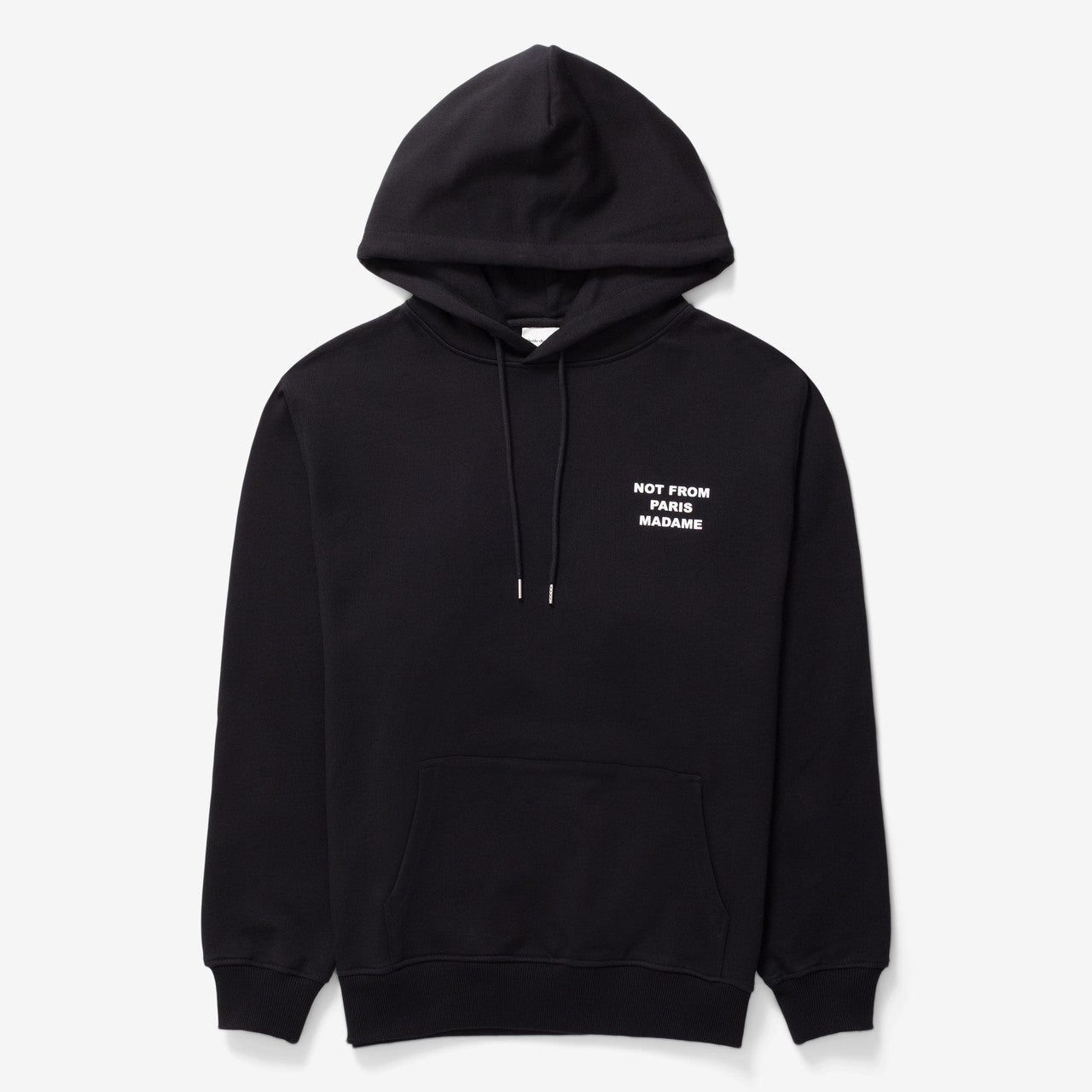 Le Hoodie Slogan  | HO162-CO127-BL