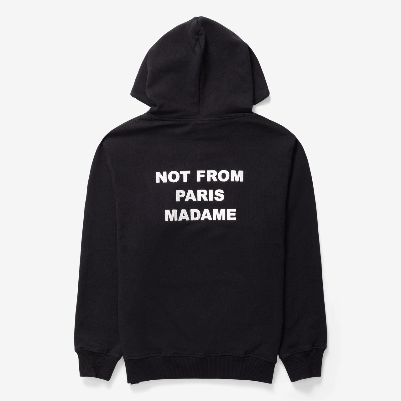 Le Hoodie Slogan  | HO162-CO127-BL