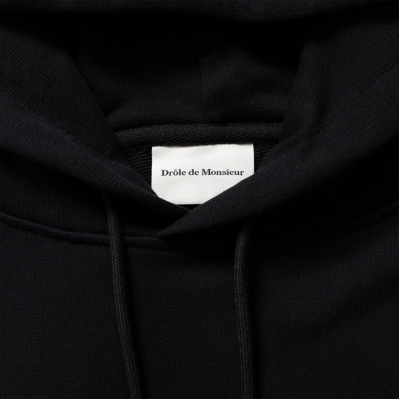 Le Hoodie Slogan  | HO162-CO127-BL
