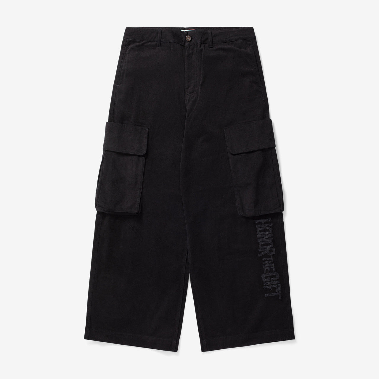 Wide Leg Cargo | HTG240118-BLK