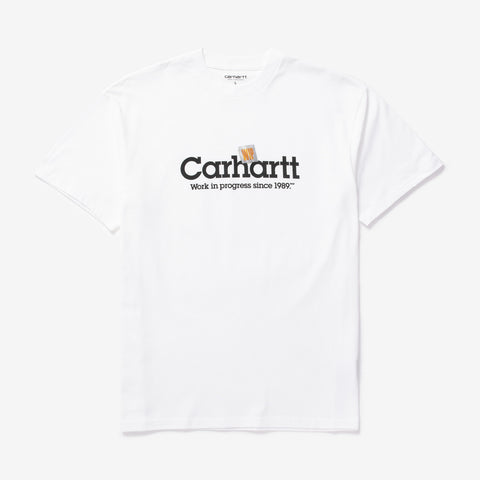 Short Sleeve Label Script T-Shirt | I034421.02XX