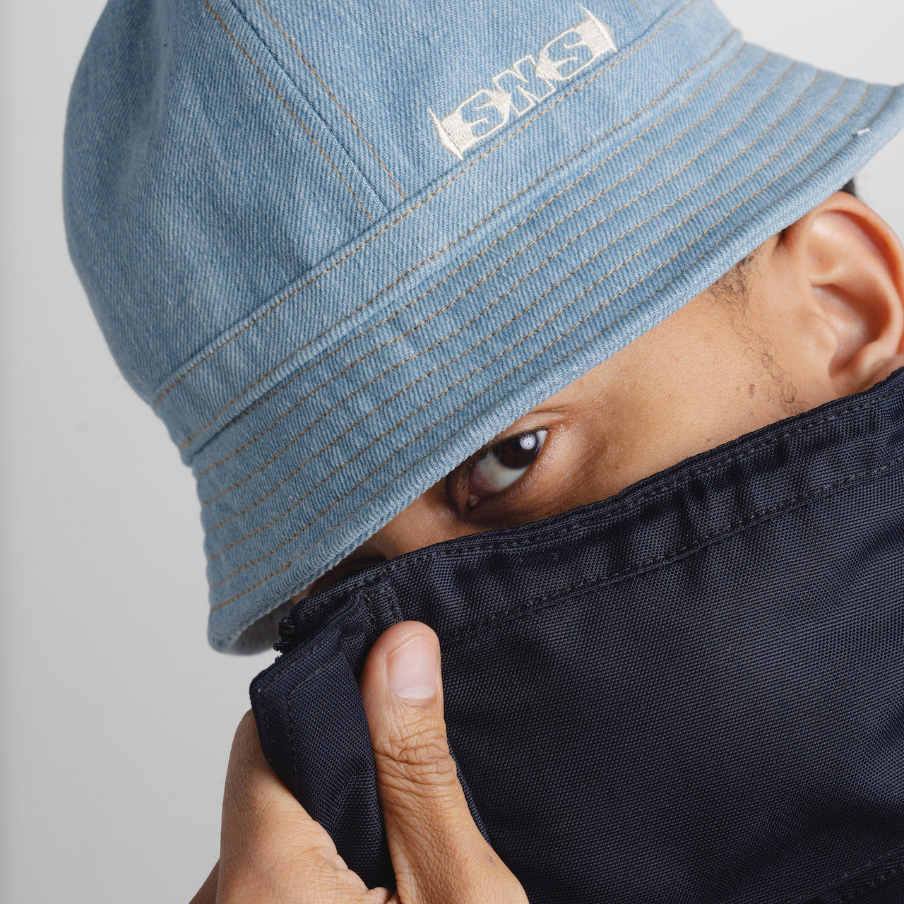 Denim Bell Bucket | SNS-3105-1200