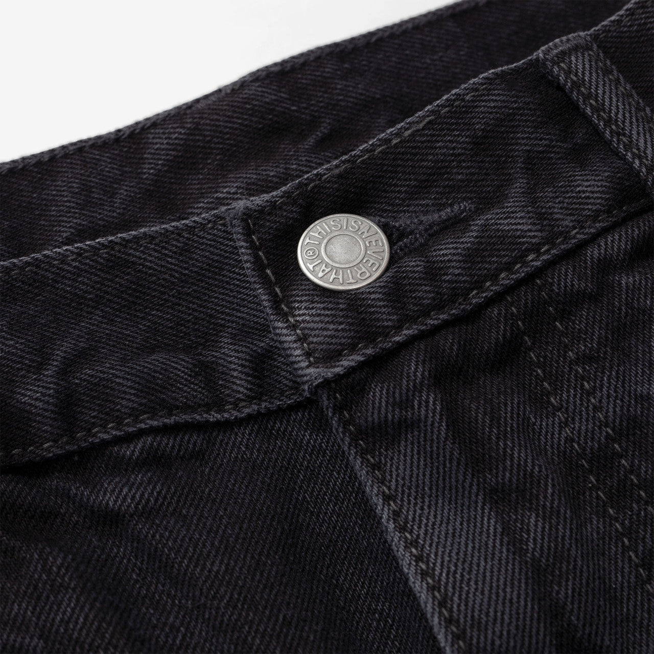 Washed Denim Short  | TN240DSO5S01-BLA