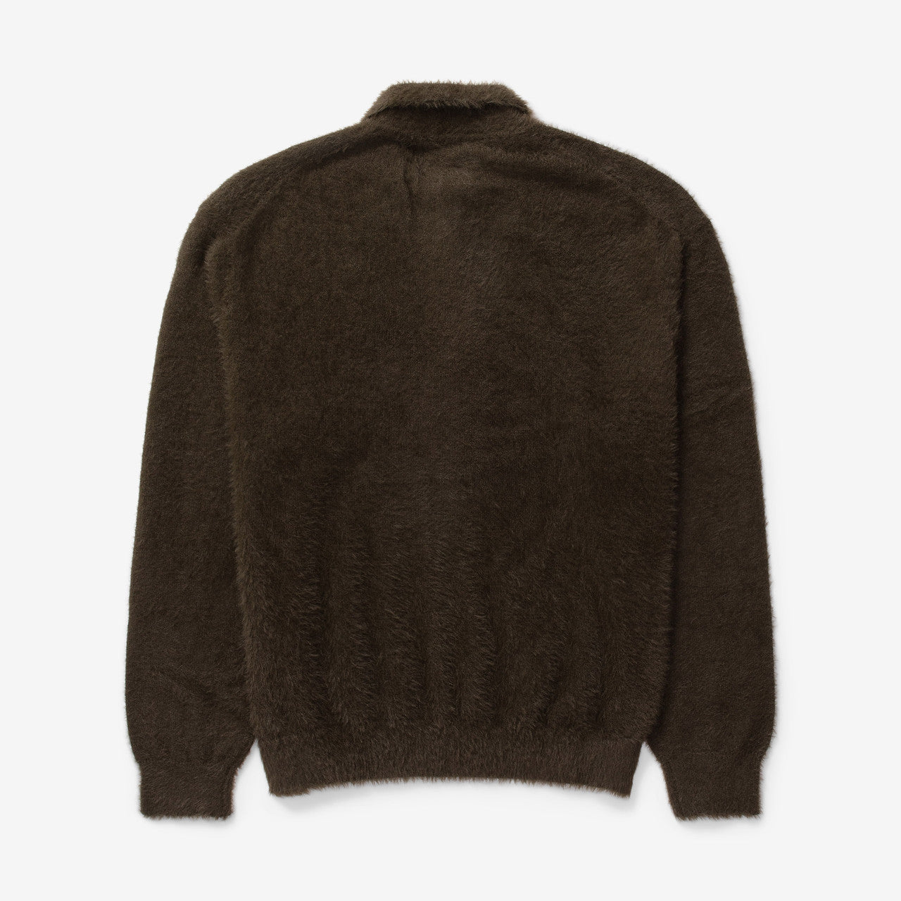 SCT-Logo Shaggy Knit Polo | TN243KKNPK08-OLV