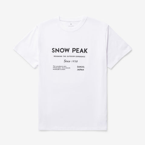 SP Typography T-Shirt | TS-24AU101-WH